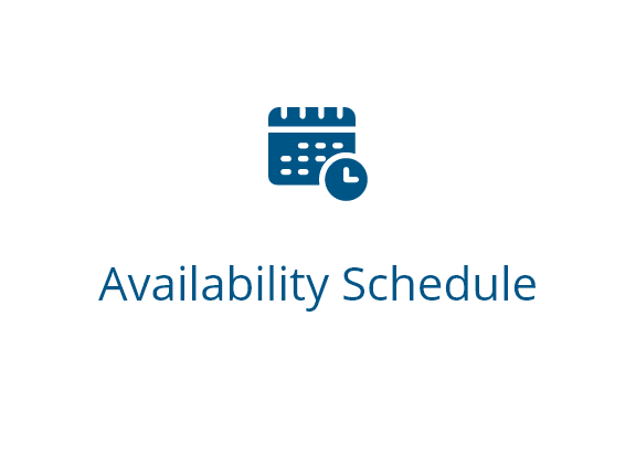 Availability-schedule